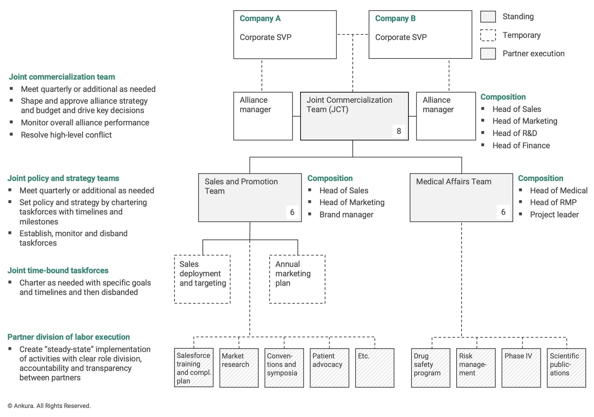 Exhibit 8: Governance Structure of Pharma Commercialization Alliance